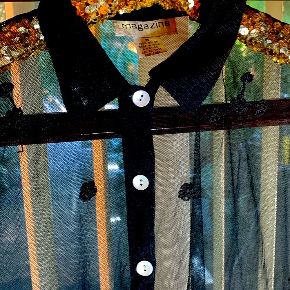 Magazine Over Blouse - image 2